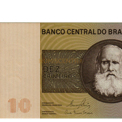 10 Cruzeiros - Brasil 1970-80