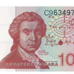 10 Dinara - Croacia 1991 Nova