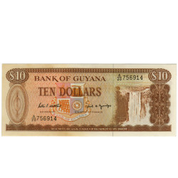 10 Dollars - Guiana 1992