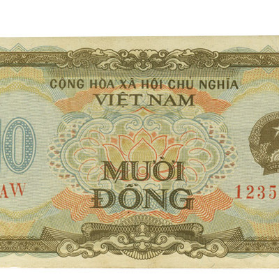 10 Dong - vietnam do Norte 1980