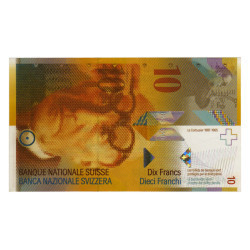 10 Francos - Suiça 1994