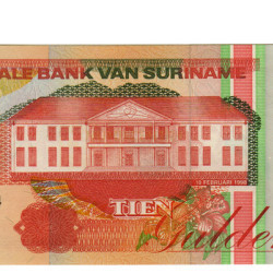 10 Gulden - Suriname 1998