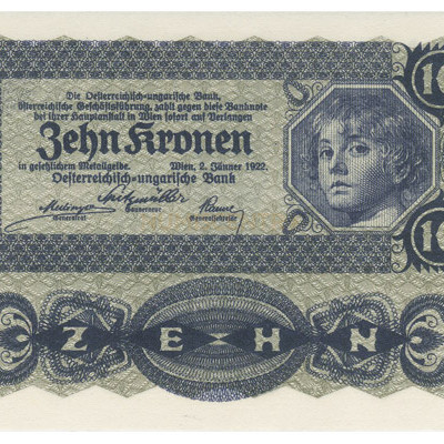 10 Kronen - Austria 1922