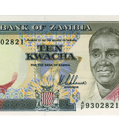 10 Kwacha - Zambia 1990