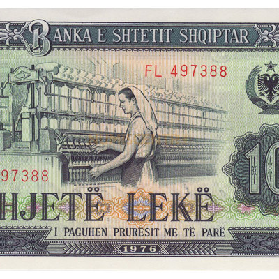 10 Leke - Albania 1976 Nova