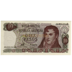 10 Pesos - Argentina 1976