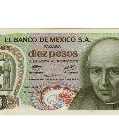 10 Pesos - Mexico 1977