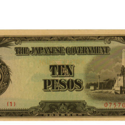 10 Pesos - Philipinas 1943