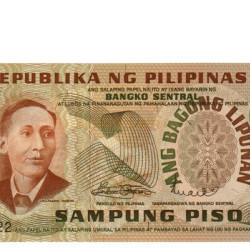 10 Piso - Philipinas 1969