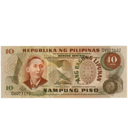 10 Piso - Philipinas 1969
