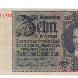 10 Mark - Alemanha 1929