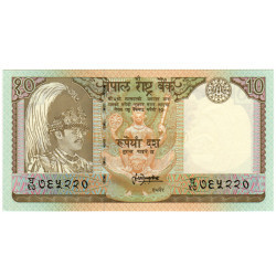 10 Rupees - Nepal 1987
