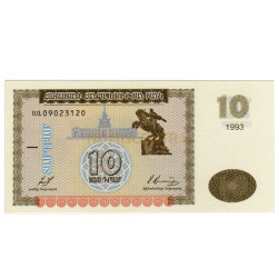 10 Rupias - India 1993