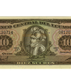 10 Sucres - Equador 1988