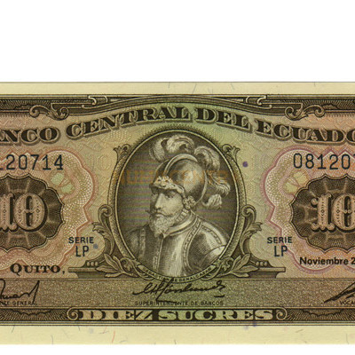 10 Sucres - Equador 1988