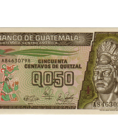 1-2 Quetzal - Guatemala 1989