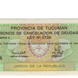1 Austral - Argentina 1991
