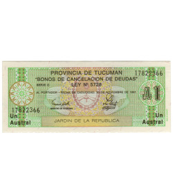 1 Austral - Argentina 1991