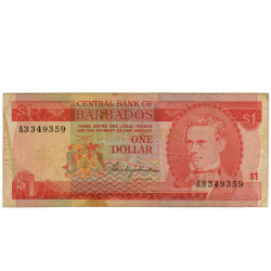1 Dollar - Barbados 1973