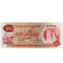1 Dollar - Guiana 1989