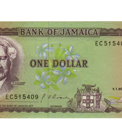 1 Dollar - Jamaica 1990 Nova