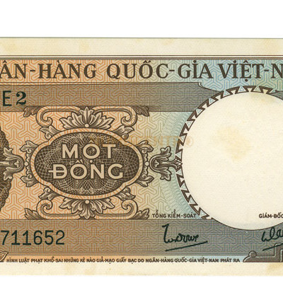 1 Dong - vietnam Sul 1964