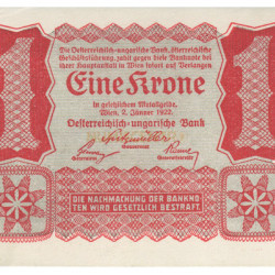 1 Krone - Austria 1922