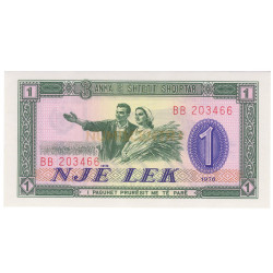 1 Leke - Albania 1976 Nova