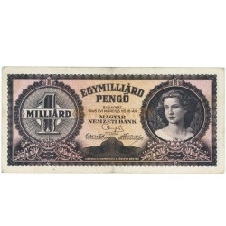 1 Milliard Pengo - Hungria 1946