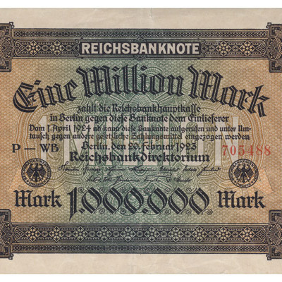 1 Milliarde Mark - Alemanha 1923