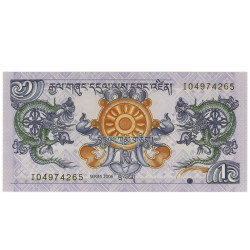 1 Ngultrum - Bhutao 2006
