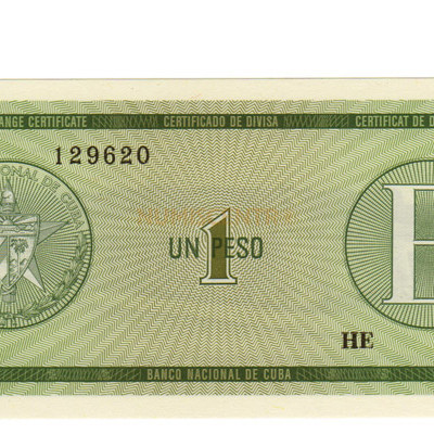 1 Peso - Cuba 1985 B