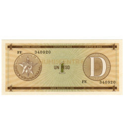 1 Peso - Cuba 1985 D