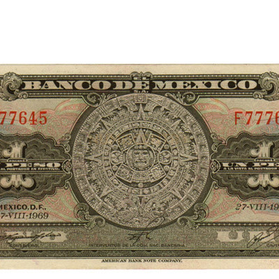 1 Peso - Mexico 1969