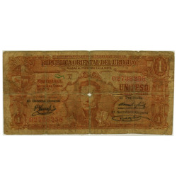 1 Peso - Uruguai 1939