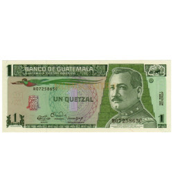 1 Quetzal - Guatemala 1990
