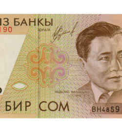 1 Som - Kirguistao 1999