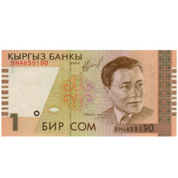 1 Som - Kirguistao 1999