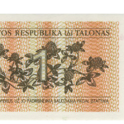 1 Talonas - Lituania 1992