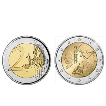 2 Euros Erasmos Países Baixos 2011