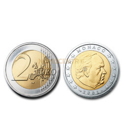2 Euros Monaco 2002