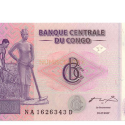 200 Francs - Congo 2007 NOVA