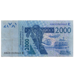 2000 Francs MBC - Senegal 2003