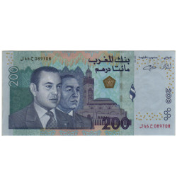 200 Dirham - Marrocos 2002 Nova