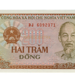 200 Dong - vietnam do Norte 1987