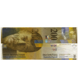 200 Francos - Suiça 1997