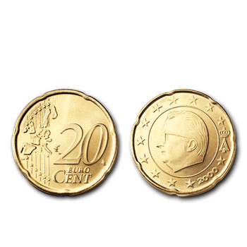 20 Centimos - Belgica 2002