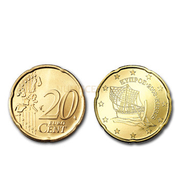 20 Centimos - Chipre 2008
