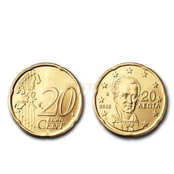20 Centimos - Grecia 2006