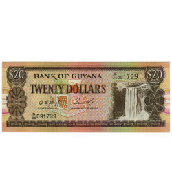 20 Dollars - Guiana 1996